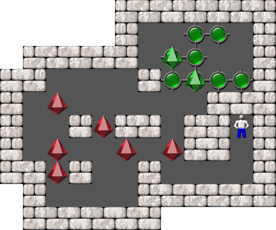 Sokoban Revenge 34 level 7